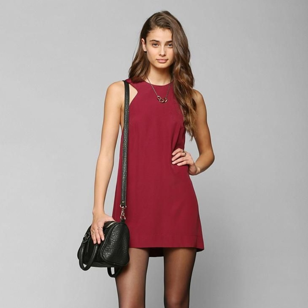 Reformation Black Mini Dress